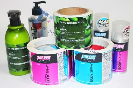 품질  OEM Body Wash Labels Hand Wash Bottle Stickers Flexo Printing 공장
