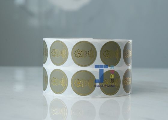 품질  Paper Vinyl PET PP PVC Embossed Sticker Labels Indoor Outdoor Usage 공장