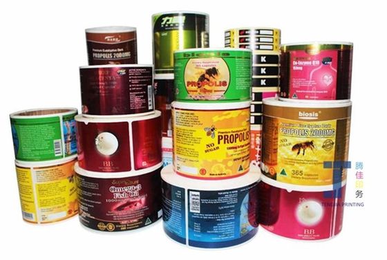 품질  High Durability Laser Engraving Foil Stamped Labels Customized Packaging 공장