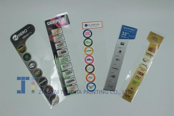 오래 지속되는 전기 기기 라벨 OEM