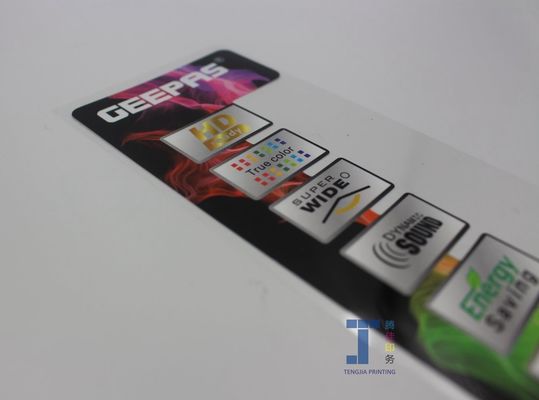 오래 지속되는 전기 기기 라벨 OEM