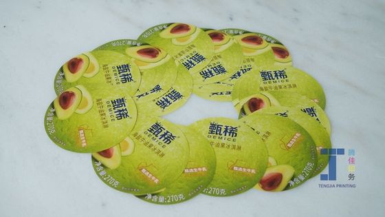 OEM Iml In Mold 라벨링 아이스크림 컵 라벨 환경 친화적