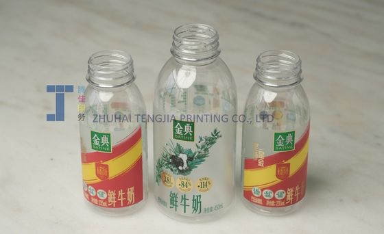 OEM 직사각형 인쇄 투명한 라벨 병을위한 영구 접착제