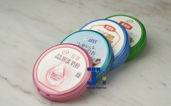 반짝이는 둥근 폼 라벨