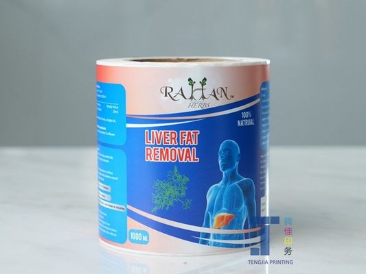 일상 화학물질에 대한 PE 고온 스탬핑 라벨